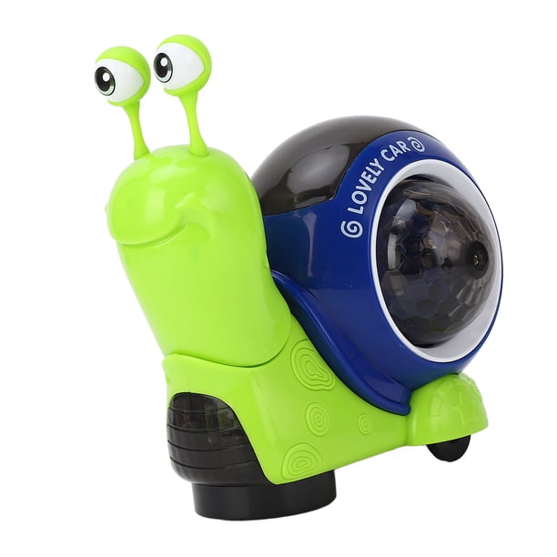 Juguete Musical De Caracol, Artículo De Juego De Animales Giratorio Eléctrico, Dispositivo Interactivo Para Gatear Con Luces Y Música Deslumbrantes, Diversión De Aprendizaje