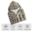 thumbnail image 5 of GHUALURU Men's American Flag Camo Patriotic Graphic Pullover Hoodie, Multi2，3XL, 5 of 6