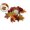 Multicolor, variant on Fall Candle Rings Wreaths, 9.4 Inch Artificial Pumpkin Maple Leaves Candle Rings with Berries, Small Candle Wreaths,Thanksgiving Decorative Tealight Candle Rings