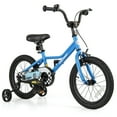 thumbnail image 1 of Costway 16" Kids Training Bike with Removable Training Wheels Pneumatic Tires Navy, 1 of 10