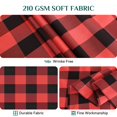 thumbnail image 4 of Mantel Softalker Buffalo Plaid impermeable 137 x 305 cm, 4 of 7