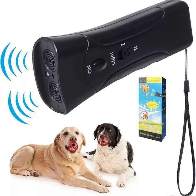 Barks No More - Ultrasonic Dog Bark Deterrent for Effective Control and Training