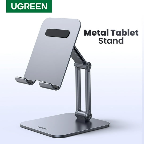 UGREEN Tablet Stand Holder for Desk Adjustable Aluminum Portable Stand Holder Foldable Dock Home