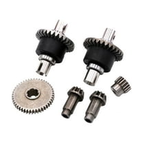 Rushawy Metal Differential Spare Parts for 1:16 16101 16102 16201 16103 RC Model Car