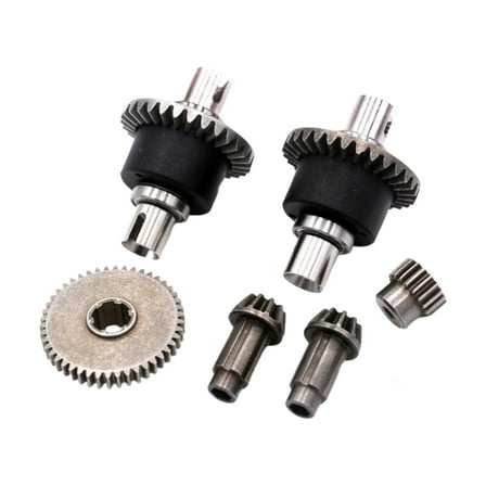 Rushawy Metal Differential Spare Parts for 1:16 16101 16102 16201 16103 RC Model Car