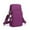 Purple, variant on Harlier Small Crossbody Bags for Women, Mini Waterproof Cell Phone Purse Nylon Shoulder Handbags Lightweight Casual Wallet