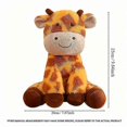thumbnail image 2 of Cute Sika Deer Plush Toy Bambi Doll with Elk Design as a Christmas Gift, 2 of 5