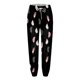 thumbnail image 3 of Pantalones de chándal Gibobby para mujer de mezclilla con estampado de moda Cintura alta deportivos color negro XXL, 3 of 4