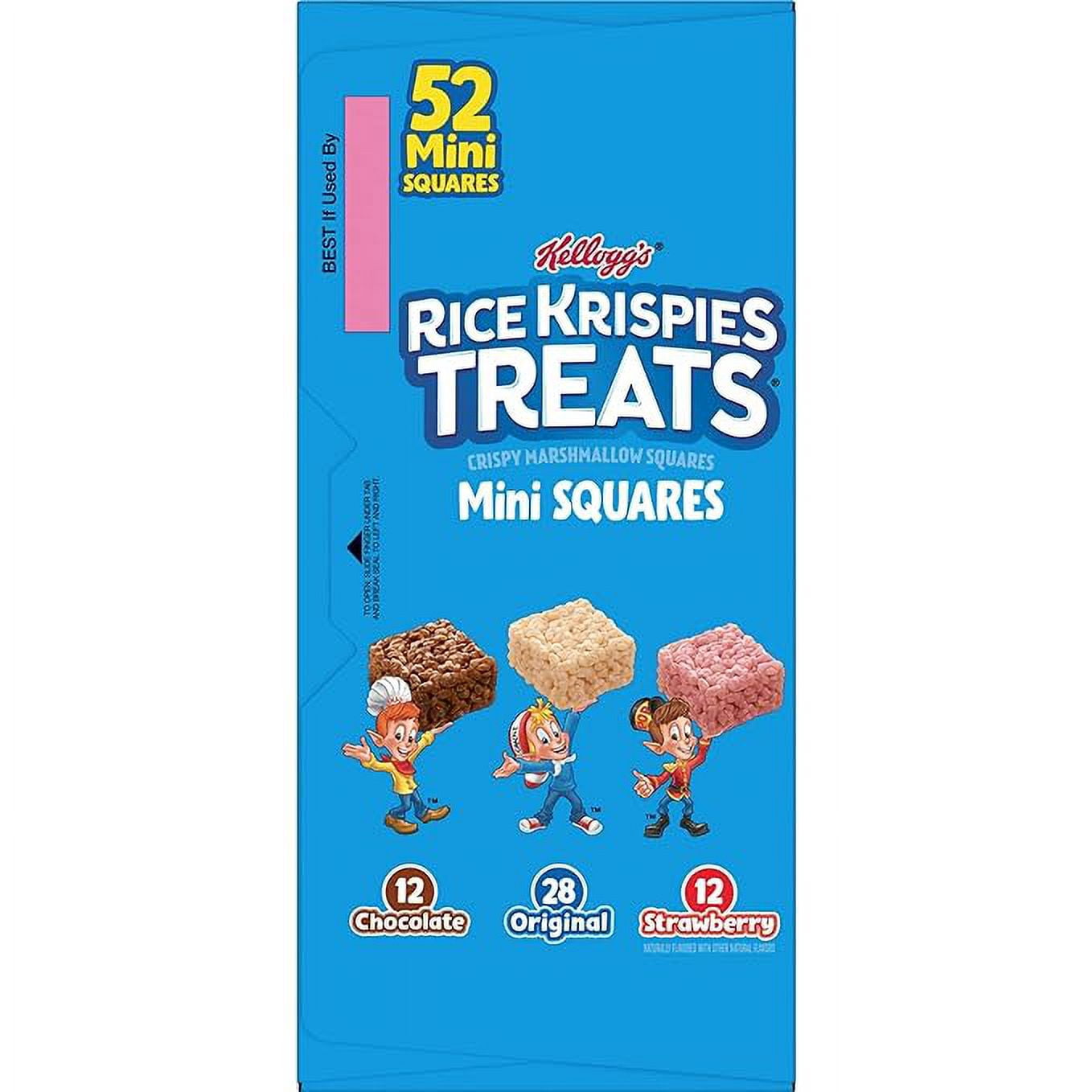 Rice Krispies Treats, Mini Squares, Kids Snacks, Lunch Snacks