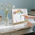 thumbnail image 5 of 2026 English Calendar Desk Standing Calendar Small Monthly Planner Table Office Calendar Mini Tabletop Schedule Wall Home Office, 5 of 9