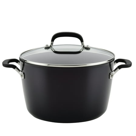 KitchenAid Hard Anodized 8 Quart Nonstick Stockpot with Lid
