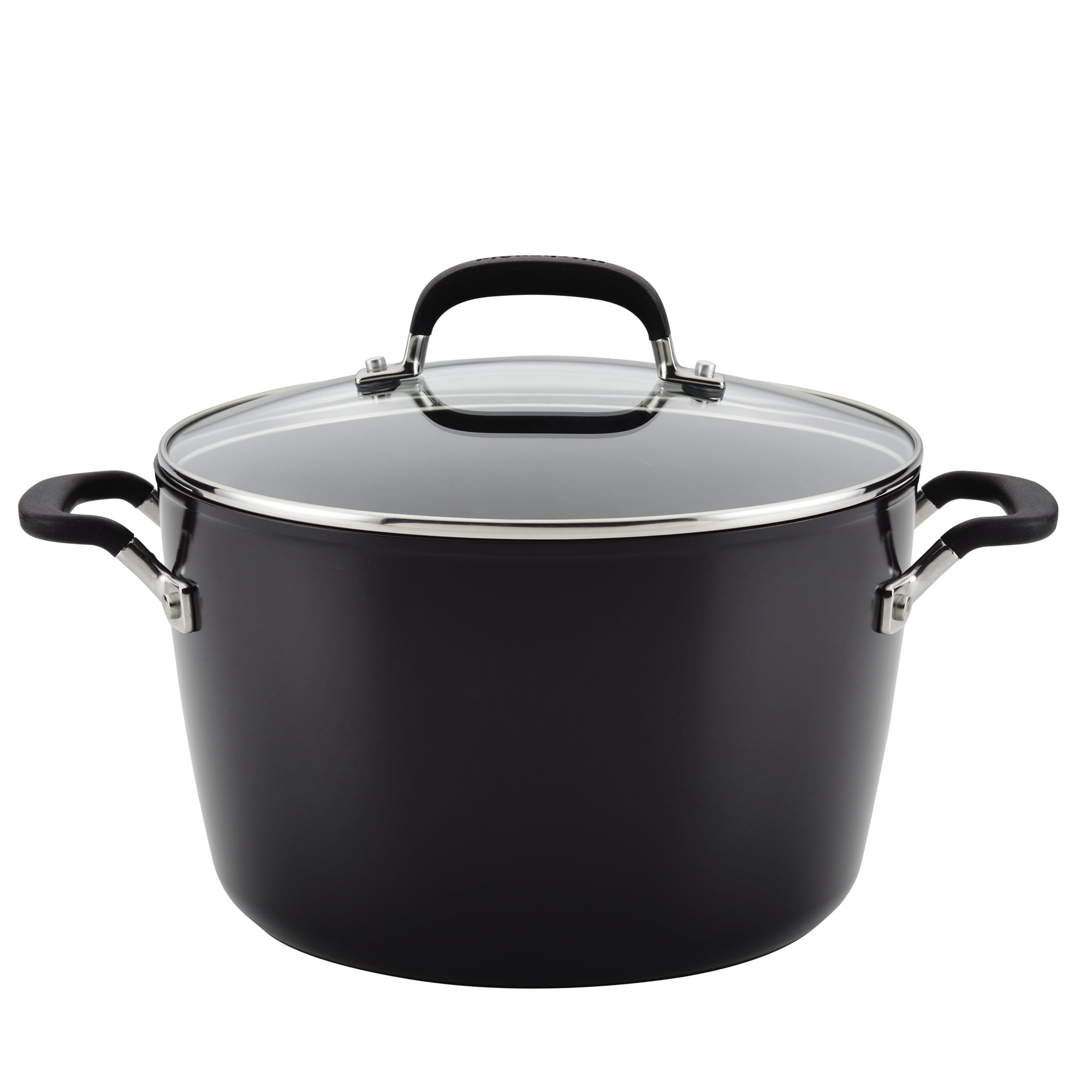 KitchenAid Hard Anodized 8 Quart Nonstick Stockpot with Lid