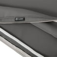 thumbnail image 3 of Classic Accessories Montlake FadeSafe Water-Resistant Patio Lounge Back Cushion, 21 x 22 x 4 inch, Light Charcoal, 3 of 20