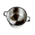 thumbnail image 5 of 10Qt Stainless Steel Stock Pot,with Lid,Tempered Glass Lid & Double Side Handles, 5 of 6