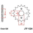 thumbnail image 4 of Front & Rear Sproket Kit for HONDA TRX200 Fourtrax/D Fourtrax Type II 90-97 JT Sprockets, 4 of 7