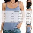 thumbnail image 2 of BUIGTTKLOP Camisole Tops for Women with Built-In Bra Adjustable Straps Cami Scoop Neck Side Ruched Layering Tanks, 2 of 7