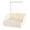 White, variant on Parrot Bathtub, Automatic Circulation Water, 1 Pack Light Green, for Small Pet Birds, Hanging Installed Bird Bath Tub for Cage Parrot Finches Canaries Bathing Cleaning