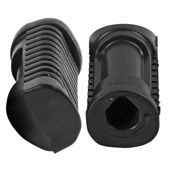 Gomas Para Clavijas De Pie Delanteras De Motocicleta Caucho De Alta Experiencia De Conducción Cómoda Mejor Protección Fácil De Instalar Para 125cc CG 125 Negro 1 Par