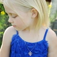 thumbnail image 2 of Collar de plata de ley S925 Silvora para mujer Collares con piedra natal del infinito Corazón Cumpleaños Navidad Aniversario San Valentín Joyas Regalos, 2 of 8