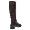 thumbnail image 2 of Thalia Sodi Womens Veronika Closed Toe Knee High Wide Calf Brown, 2 of 2