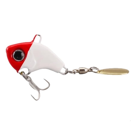 Youthyao 5Pcs Metal Spoon Spinner Lure Spinner Baits Fishing Lures Fishing Trolling Hard Baits Rotating Sequins Swimbait
