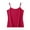 Red, variant on Tnhcen Women's Adjustable Strap Sleep Tank - Plus Size Solid Pajama Top with Modal Cotton Blend Breathable Loungewear for Women (S-4XL) Casual Home Sleepwear