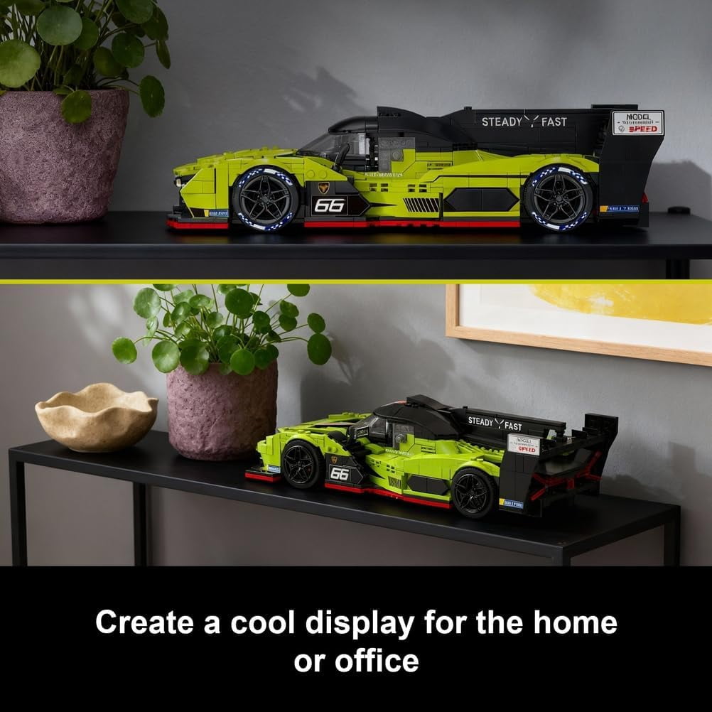 CS63 Hypercar Model Building Set, 1:16 Scale Model Car Kit for Adults, Build and Display Hybrid Race Car Replica for Home or Office Decor, (1186PCS, A-Y26003)