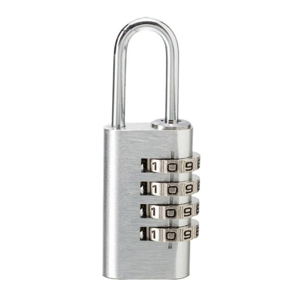 DOLITY Combination Pad Lock Suitcase Luggage Resettable Padlock 4 Digit