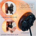 thumbnail image 3 of Kit de cable para lámpara de sal Wuluretoos 110V con dimmer, 1,5 m, 6 focos, 3 of 7