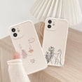 thumbnail image 2 of Funda de teléfono con cara de línea abstracta para iPhone 11 12 13 Pro Max X 7 8 Plus XR XS Max, Funda trasera de silicona suave Tan Jianjun unisex, 2 of 2