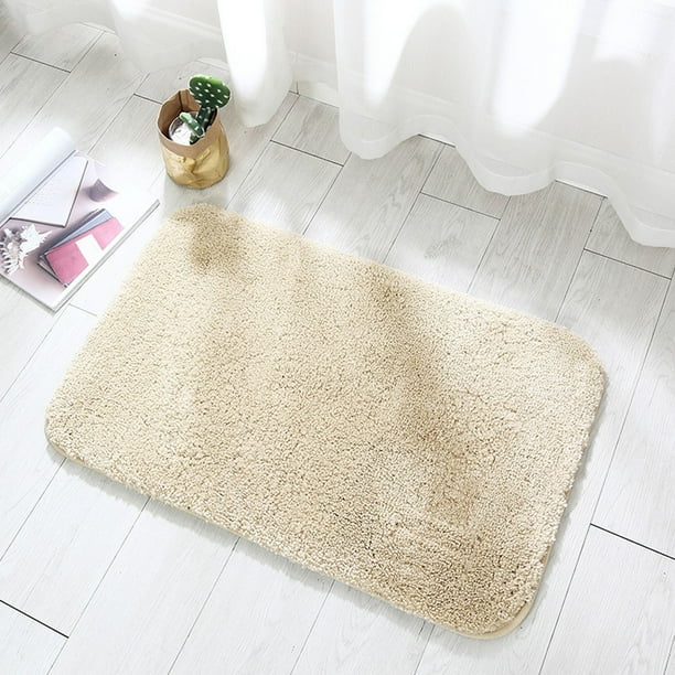 Alfombras de baño de microfibra extra gruesas, suaves y absorbentes.