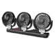 thumbnail image 5 of Ventilador de enfriamiento del automóvil Ventilador de autos Tres cabezas potentes ruido bajo 2 velocidades enfriamiento de aire automático ajustable, 5 of 8