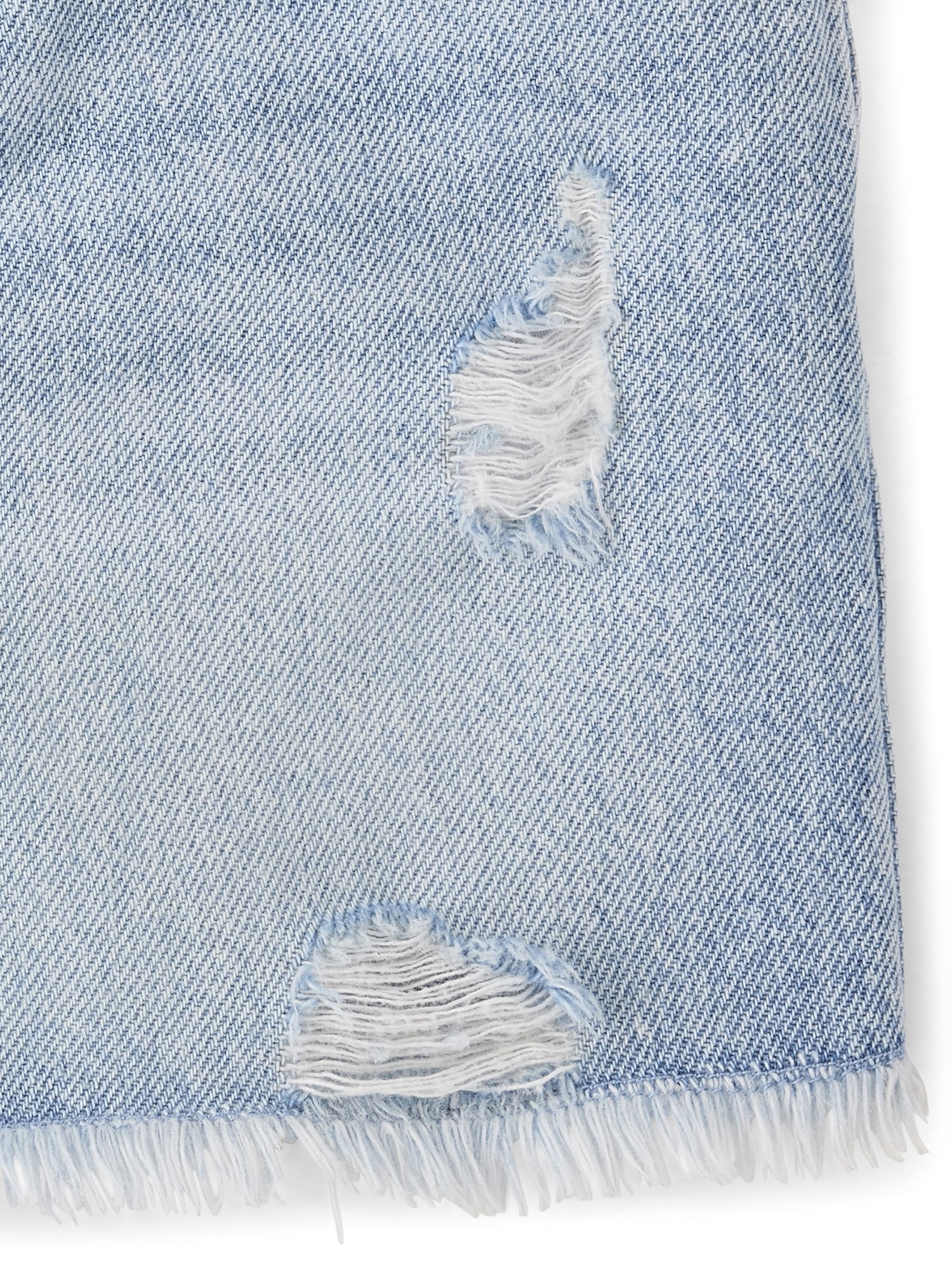 The Children's Place Girls Pull On Ripped Denim Skort, Sizes 4-16
