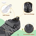 thumbnail image 4 of Barerun Kids Shoes Girls Boys Wide Shoes Knit Anti-Slip Hiking Sneakers 2 Big Kid, 4 of 10