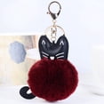 thumbnail image 1 of Porte-clés, Pendentif de Sac Porte-Clés, Cuir pour Femmes Festivals Fêtes Enfants, 1 of 2