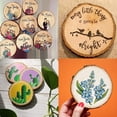 thumbnail image 4 of Posavasos Wood Slices, 30 unidades, madera de pino natural sin acabado, 4 of 5