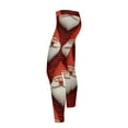 thumbnail image 6 of oelaio Christmas Leggings for Women Xmas Holiday Tights Novelty Print High Waisted Stretch Yoga Pants Multicolor M, 6 of 9