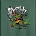 thumbnail image 3 of Teenage Mutant Ninja Turtles: Mutant Mayhem - Raphael Going In Loud - Women's Lightweight French Terry Long Sleeve Shirt, 3 of 5