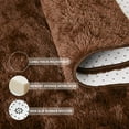thumbnail image 3 of Lochas Soft Modern Area Rugs Fluffy Living Room Carpets for Children Bedroom Home Decor Nursery Rug,9'x12',Coffee, 3 of 6