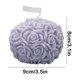 thumbnail image 3 of Vela perfumada de rosa | Cera de Flor de Rosa de Aromaterapia | Rosa, Blanco 380g | Fragancia romántica para dormitorio, oficina, baño | Regalo ecológico Lámpara de cera para derretir el día de San, 3 of 6