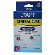 [Pack of 3] API General Cure Powder Treats Parasitic Fish Disease 10 count