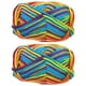 thumbnail image 4 of 2 piezas de hilo para manualidades, hilo de colores vibrantes para tejer, hilo de crochet DIY, 4 of 8