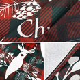 thumbnail image 4 of Christmas Apron Chef Apron Checkered Apron Merry Christmas Moose Pattern Family, 4 of 4