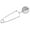 Diameter 4.5cm, variant on Stainless Steel Teas Strainer with Convenient Handle Teas Infuser Sphere Coffee Spices Filter Diffuser for Easy Use
