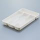 thumbnail image 4 of Naiovety La caja de almacenamiento del acabamiento de la separación de los PP ordena y organiza la caja del organizador de los cubiertos Mostrada Blanco, 4 of 6