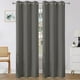 thumbnail image 1 of Cortinas Blackout Joydeco 230 cm de Largo Juego de 2 Paneles Color Gris Claro, 1 of 6