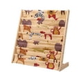thumbnail image 3 of Tnarru Children's Bookcase Display Kids Bookshelf Wood Structure Kids Book Rack Picture Books Storage for Gifts Kindergarten Bedroom 75x30x80CM Animals, 3 of 8