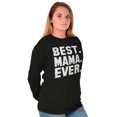 thumbnail image 4 of Best Mama Ever Mothers Day Present Women's Long Sleeve T Shirt Brisco Brands M, 4 of 6
