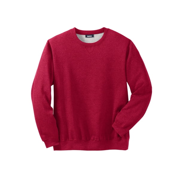 Kingsize Kingsize Men S Big Tall Fleece Crewneck Sweatshirt Pajamas Walmart Com Walmart Com