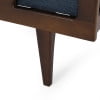 thumbnail image 4 of Noble House Ashtabula Indoor Tufted Chaise Lounge, Navy Blue, 4 of 9